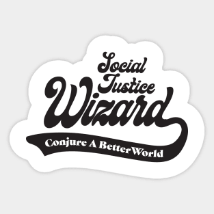 Social Justice D&D Classes - Wizard #2 Sticker